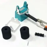 Tragbarer Klebstoff-Applikator 74 mm mit Ständer -5