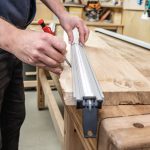 Klemmschiene mit Messskala - 610 x 50 mm -7