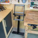 Rollenständer mit Kugelleiste -10