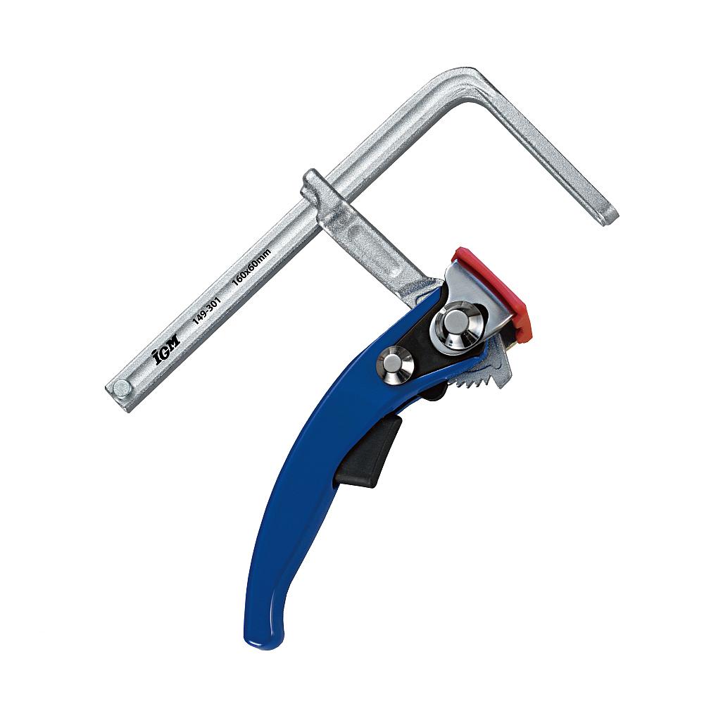 Schnellspann-Hebelzwinge für Werkbänke - 160 x 60mm-1 Schnellspann-Hebelzwinge für Werkbänke - 160 x 60mm -1