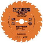CMT Orange Sägeblatt für Längsschnitte - D250x2,8 d30 Z24 HW -1