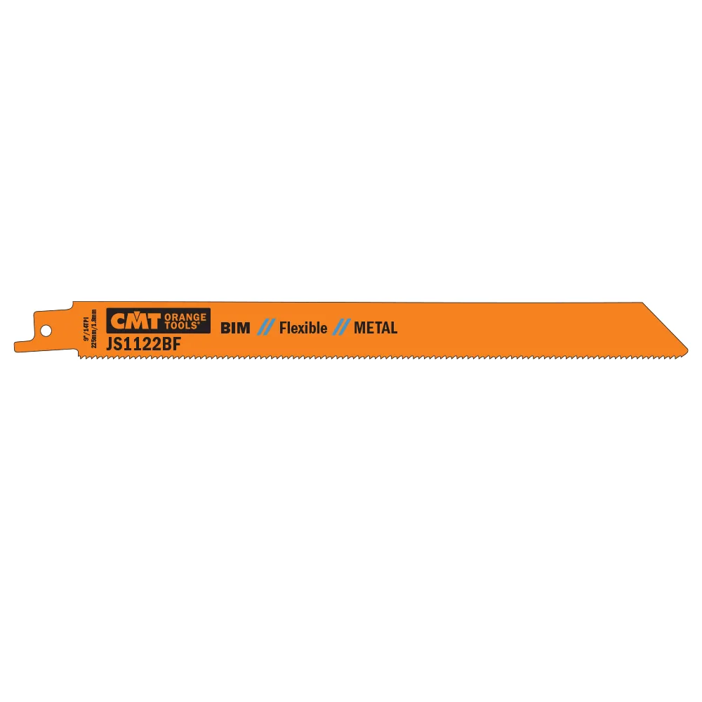 CMT Säbelsägeblatt BIM Flexible Metal 1122 BF - L225, I205, TPI14 (Set 20 St.) -1