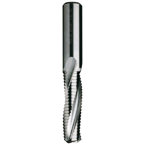 191 Vollhartmetallfräser mit positiven Spiralschneiden und 60°-Fase HWM Z3 - D16x55 L110 S=16 -1