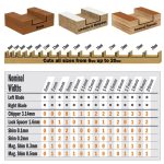 CMT Nutscheibe im Set DADO PRO - D203x6,2-20 d30 Z12 HW -8