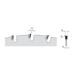 CMT Xtreme Multi-Material Sägeblätter NN-System - D250x2,5 d30 Z36 -2