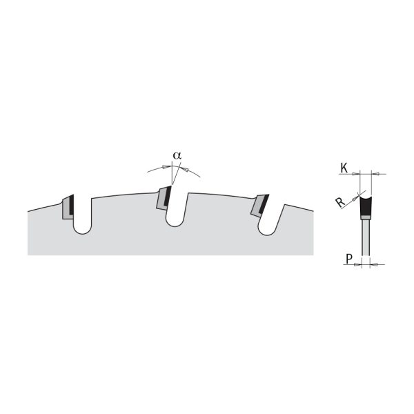 CMT Xtreme Multi-Material Sägeblätter NN-System - D250x2,5 d30 Z36 -2