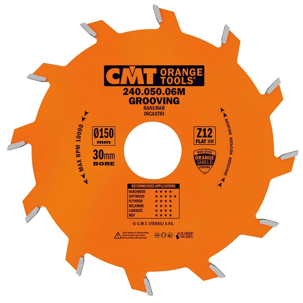 CMT Orange Industrielle Kreissägeblätter für Nuten - D180x5 d35 Z18 HW-1 CMT Orange Industrielle Kreissägeblätter für Nuten - D180x5 d35 Z18 HW -1