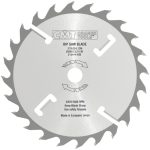 CMT Industrial Vielblatt-Kreissägeblatt mit Räumscheiden - D250x3,2 d70 Z20+4 MEC HW -1