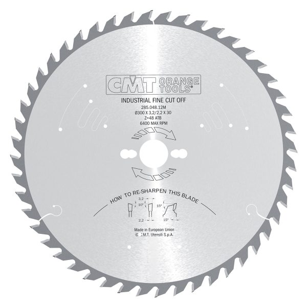 CMT Industrielle Kreissägeblätter für Querschnitte - D315x3,2 d30 Z54 HW -1