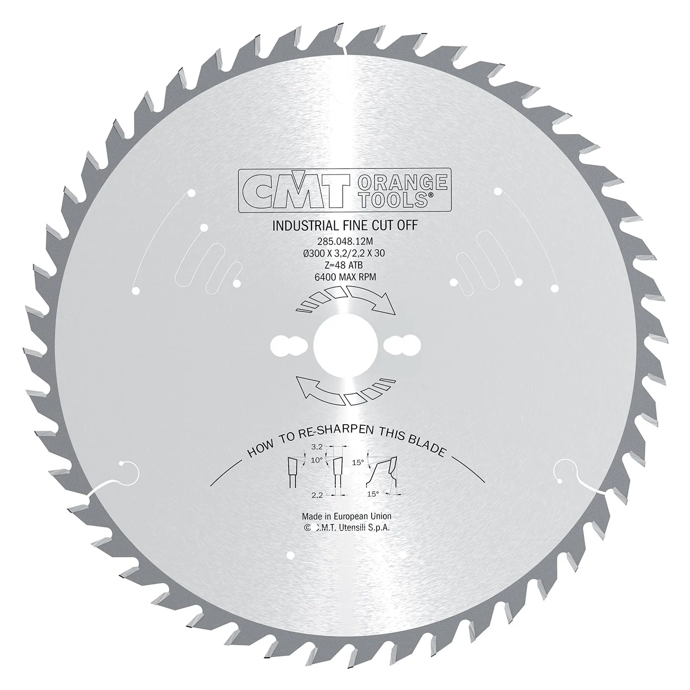 CMT Industrielle Kreissägeblätter für Querschnitte - D315x3,2 d30 Z54 HW -1