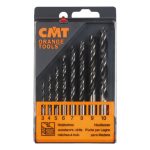CMT 8-teilige Spiralbohrersets - D3-4-5-6-7-8-9-10, HSS -1