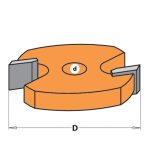 CMT C822 Schlitzfräser - 6,35mm für C9905… -1