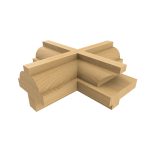 CMT 3-teilige Fräsersets für Glastüren S=8 HW -3