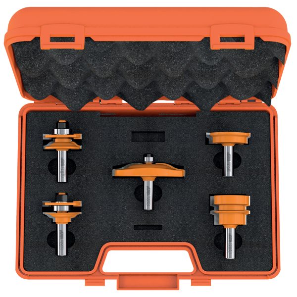 CMT 5-teilige Fräsersets für Küchen - profile B S=12 HW -1