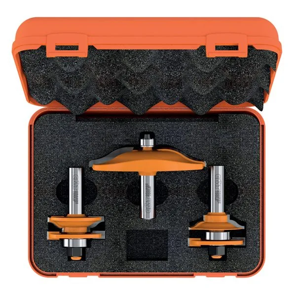 CMT 3-teilige Fräsersets für Küchen - profil A+A2 S=12 HW -1