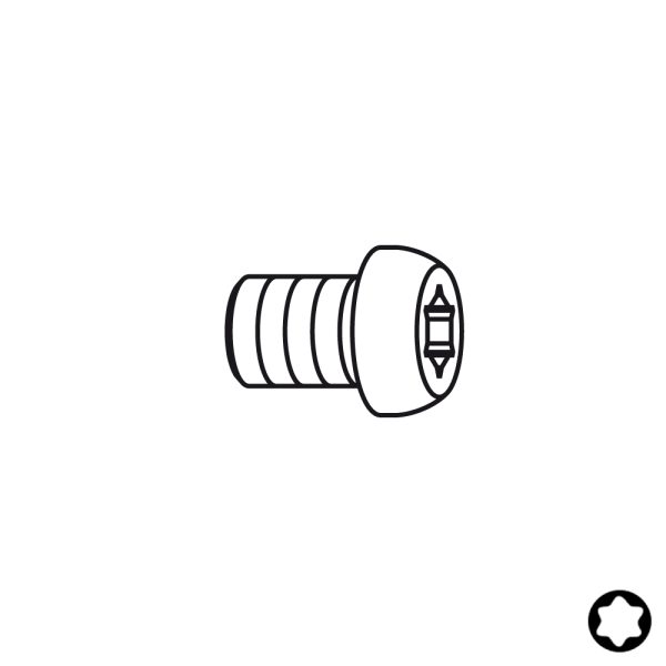 Schraube TBEI - M5x8x10,5 D9,2 CMT -1