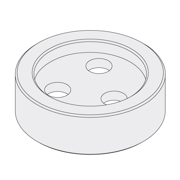 Zusätzliche Flansche für Spannfutter - 30mm -1