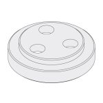 Flansche für Spannfutter - 335mm -1