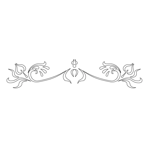 CMT Schnitzschablone für Türfriesen und Paneele Kaskaden 530x110 mm-1 CMT Schnitzschablone für Türfriesen und Paneele Kaskaden 530x110 mm -1