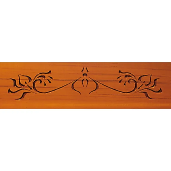 CMT Schnitzschablone für Türfriesen und Paneele Kaskaden 530x110 mm -2