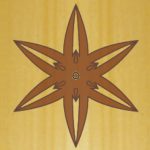 CMT Schnitzschablone Rosettenmotive 88 und 70 mm -2