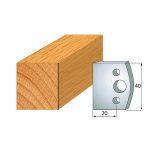 Profil 000 - Profilmesser-Paar 40×4 mm SP -1