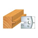 Profil 017 - Profilmesser-Paar 40×4 mm SP -1
