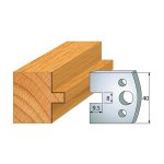 Profil 095 - Profilmesser-Paar 40×4 mm SP -1