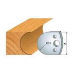 Profil 131 - Profilmesser-Paar 40×4 mm SP -1