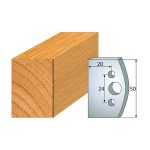 Profil 500 - Profilmesser-Paar 50×4 mm SP -1