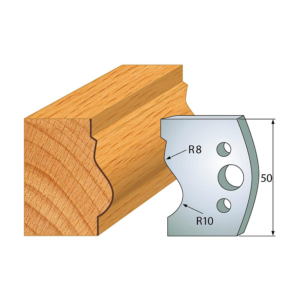 Profil 510 - Profilmesser-Paar 50×4 mm SP-1 Profil 510 - Profilmesser-Paar 50×4 mm SP -1