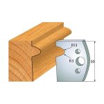 Profil 516 - Profilmesser-Paar 50×4 mm SP -1