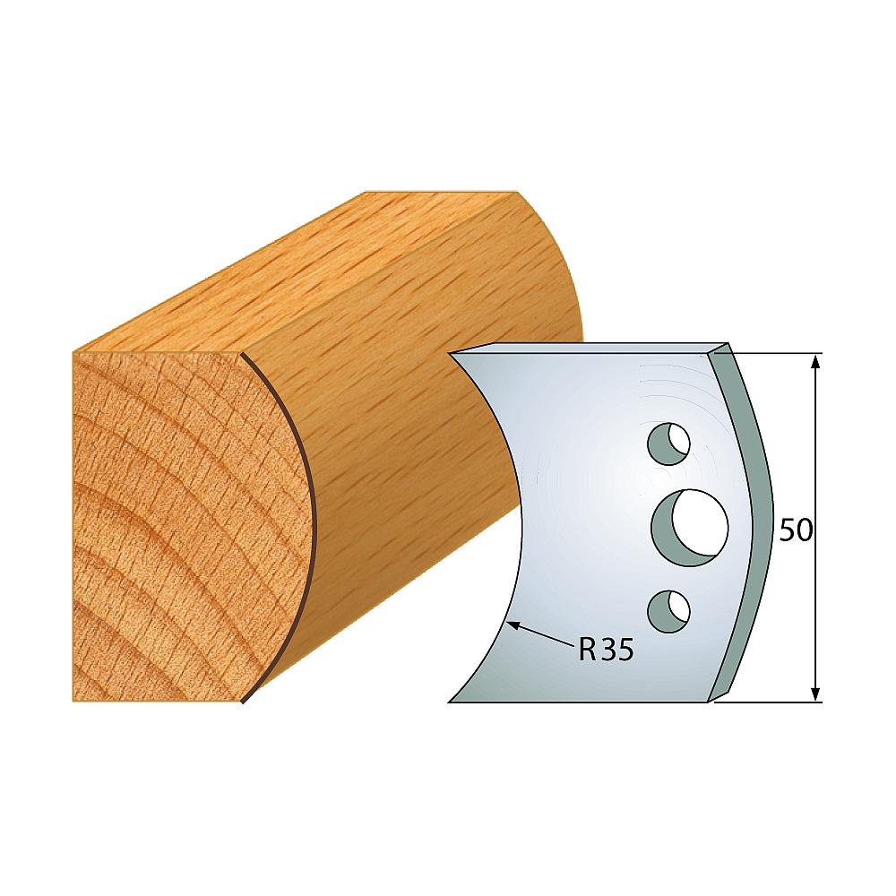 Profil 548 - Profilmesser-Paar 50×4 mm SP-1 Profil 548 - Profilmesser-Paar 50×4 mm SP -1