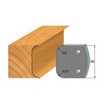 Profil 003 - Abweiser-Paar 40×4 mm SP -1
