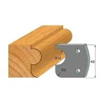 Profil 004 - Abweiser-Paar 40×4 mm SP -1