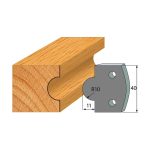 Profil 014 - Abweiser-Paar 40×4 mm SP -1