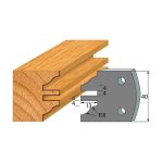 Profil 097 - Abweiser-Paar 40×4 mm SP -1