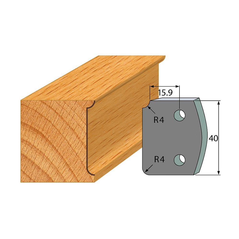 Profil 171 - Abweiser-Paar 40×4 mm SP-1 Profil 171 - Abweiser-Paar 40×4 mm SP -1