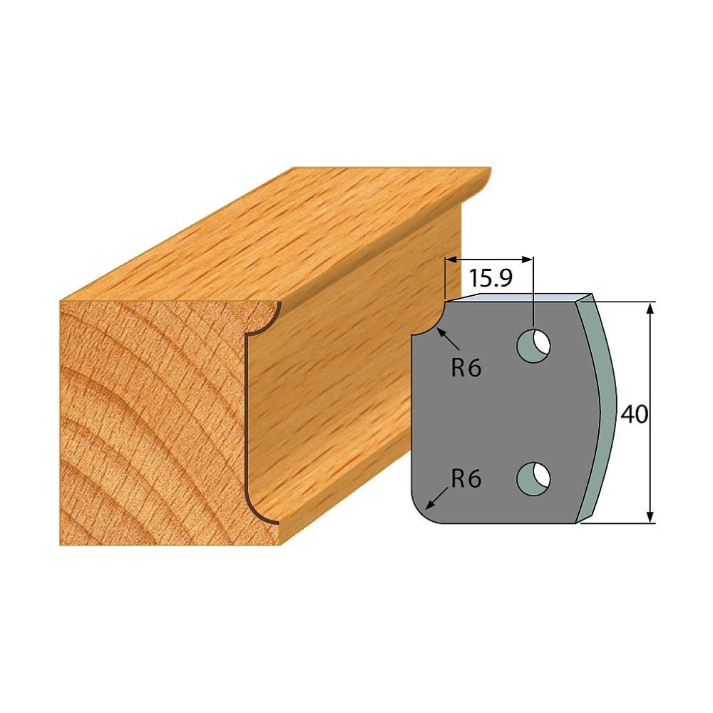 Profil 173 - Abweiser-Paar 40×4 mm SP-1 Profil 173 - Abweiser-Paar 40×4 mm SP -1