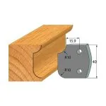 Profil 175 - Abweiser-Paar 40×4 mm SP -1
