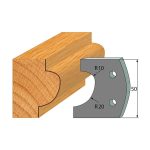 Profil 504 - Abweiser-Paar 50×4 mm SP -1