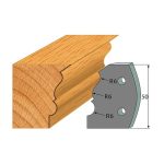 Profil 509 - Abweiser-Paar 50×4 mm SP -1