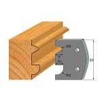 Profil 517 - Abweiser-Paar 50×4 mm SP -1