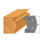 Profil 518 - Abweiser-Paar 50×4 mm SP -1