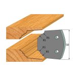 Profil 580 - Abweiser-Paar 50×4 mm SP -1