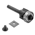 F043 Wendeplatten-Bündigfräser mit Kugellager - D19x12 L56 S=8 HW -3