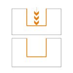 F047 Wendeplatten-Nutfräser - D12x39,5 L90 S=8 HW -2