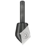 F051 HW Wendeplatten V-Nutfräser - 90° D23x11 L60 S=6,35 -1