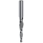 F152 Kegel-Spiralnutfräser HWM - D2x80 R1 A3° L120 S=12 Z2 -1