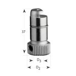 Schnellspanner 360 Biesse - für Bohrer S10, D20x37 L -2